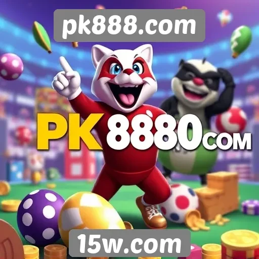 Variedade de jogos disponíveis em pk888.com